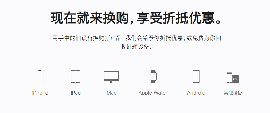 华州苹果手机维修分享iPhone以旧换新的去处 