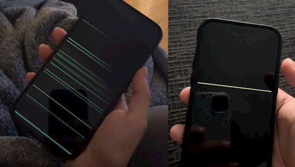 华州苹果14维修分享iPhone 14 Pro 屏幕有细横线怎么办 