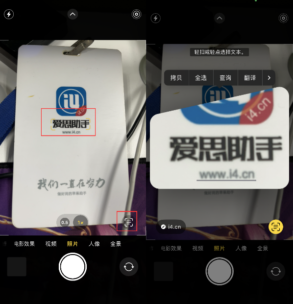 华州苹果手机维修分享升级iOS 16后如何通过相机翻译文本 