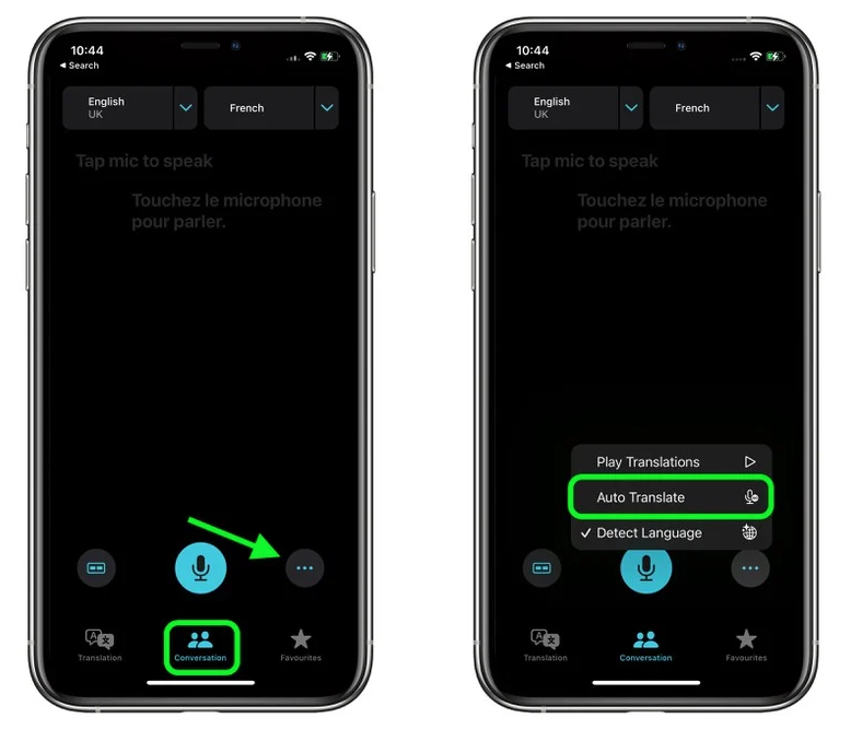 华州苹果手机维修分享iOS 15 “翻译” App 新改进 