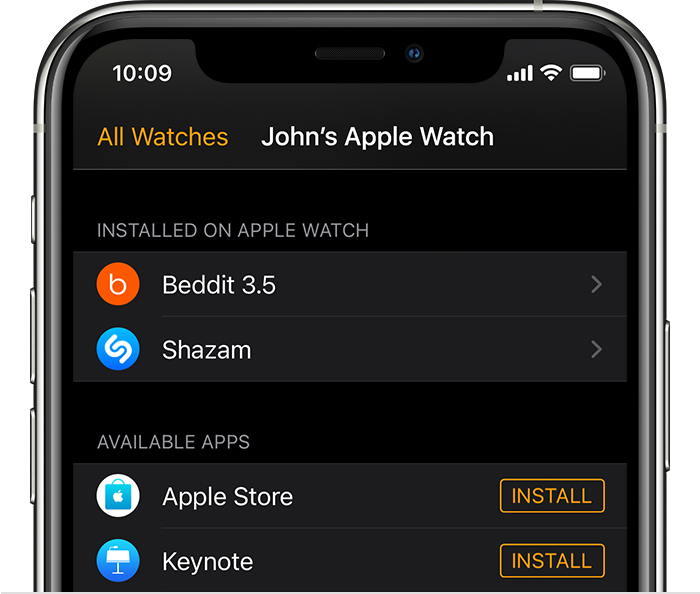 华州苹果手机维修分享如何在 Apple Watch 上下载应用 
